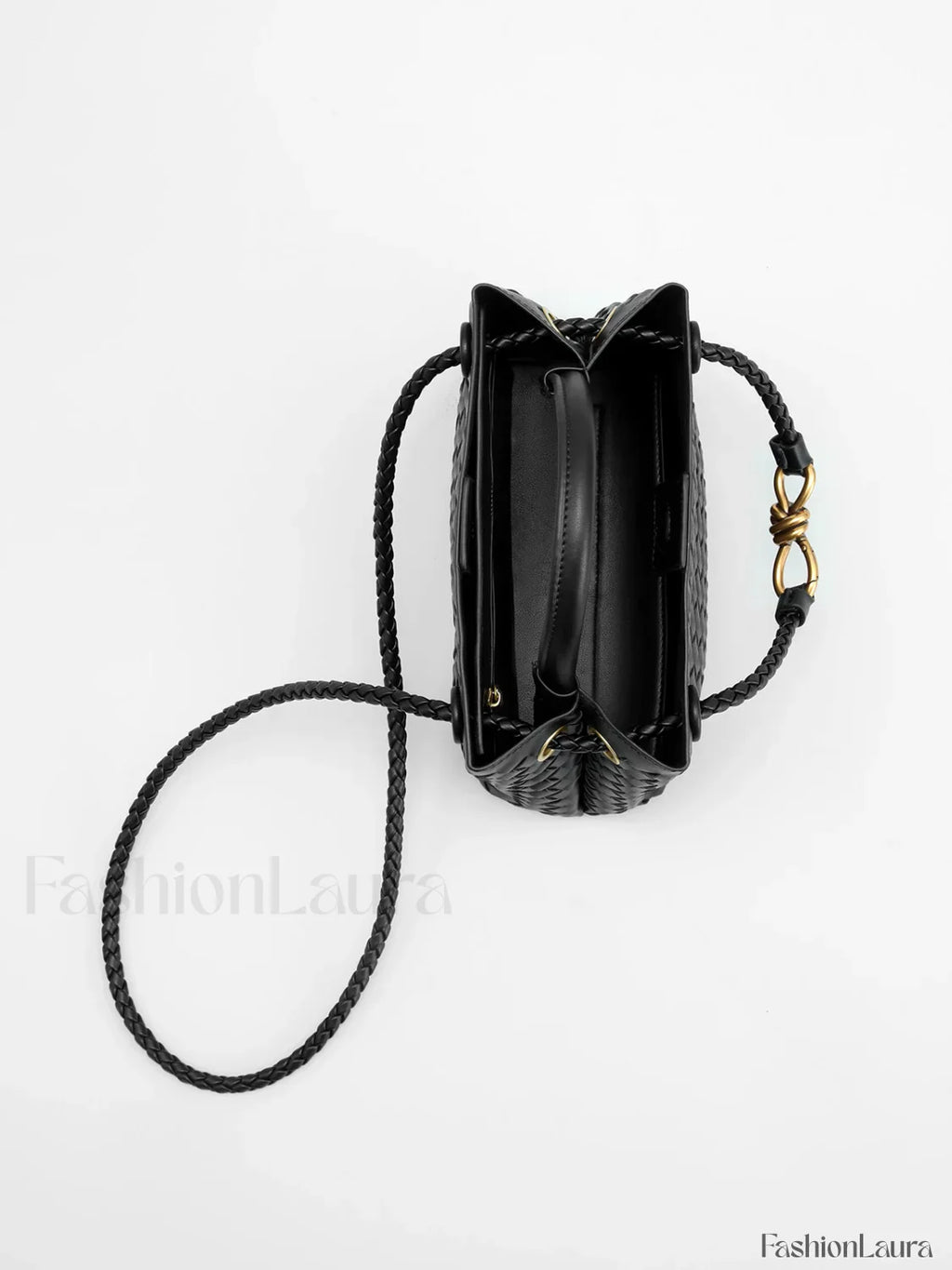 Maoraeva | Metal Twist Detail Handle Bag