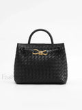 Maoraeva | Metal Twist Detail Handle Bag