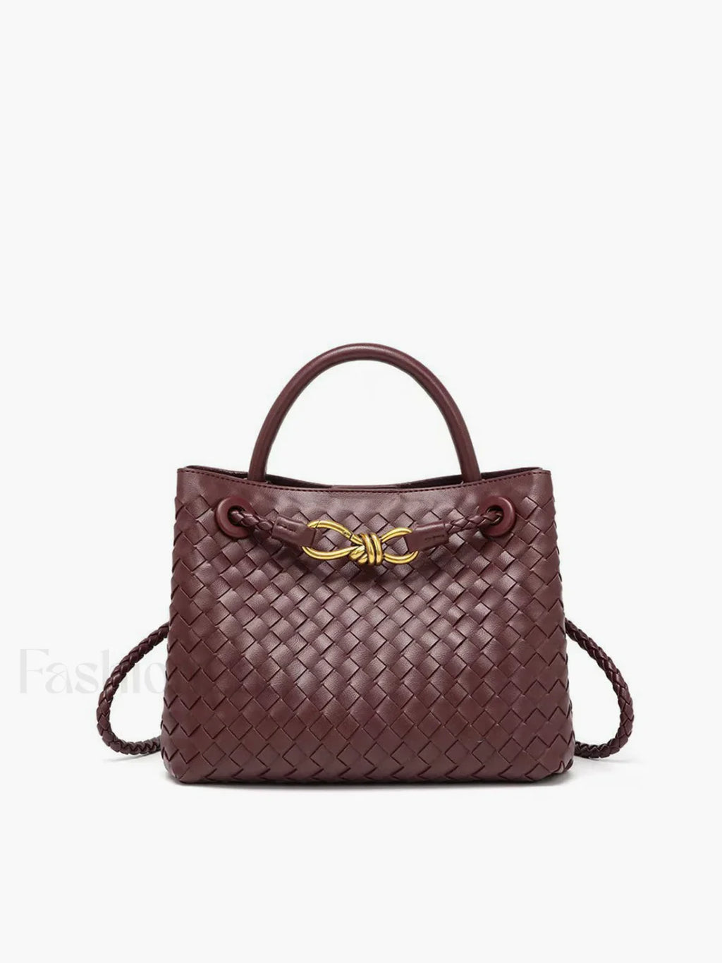Maoraeva | Metal Twist Detail Handle Bag