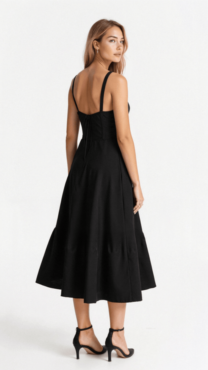JOSMARA I ELEGANTES KLEID MIT SCHLITZ