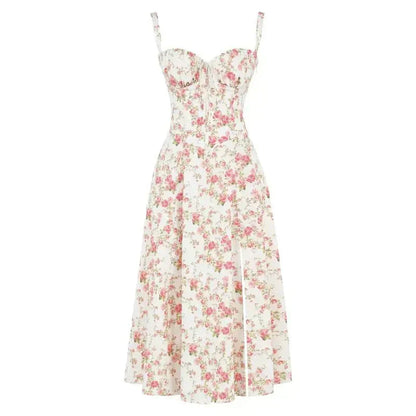 JOSMARA I ELEGANTES KLEID MIT SCHLITZ