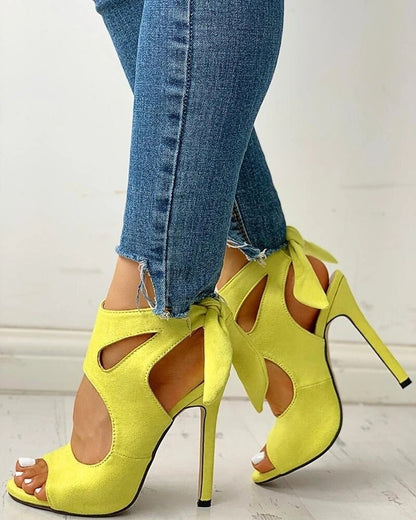Aurélie Cut-Out High Heels