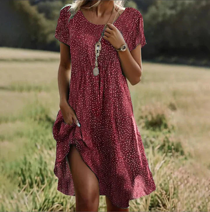 Pünktchenliebe Midikleid