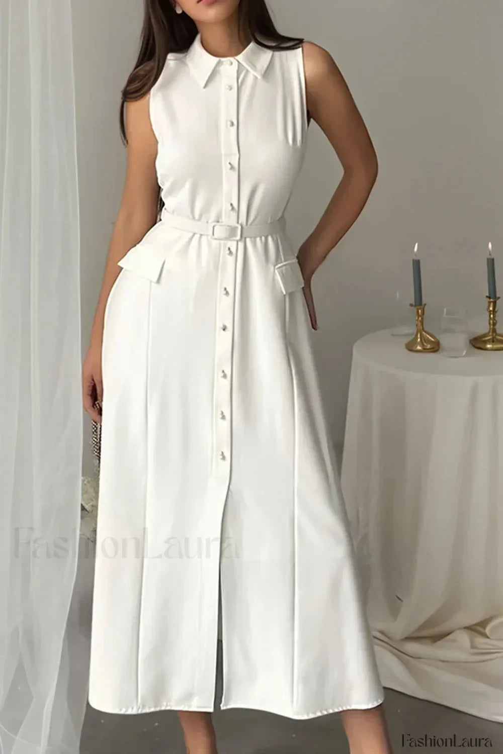 Schön | Maxikleid ohne Ärmel