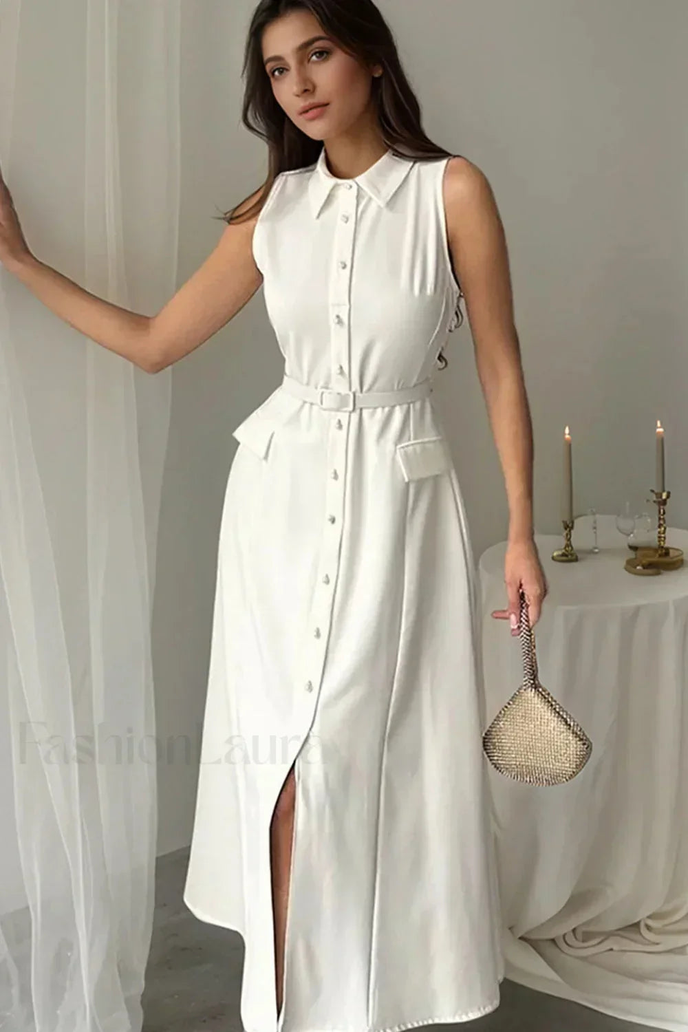 Schön | Maxikleid ohne Ärmel