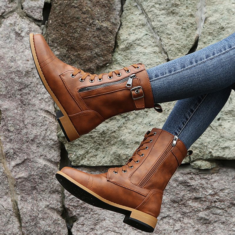 Eugenie | Orthopädische Lederstiefeletten