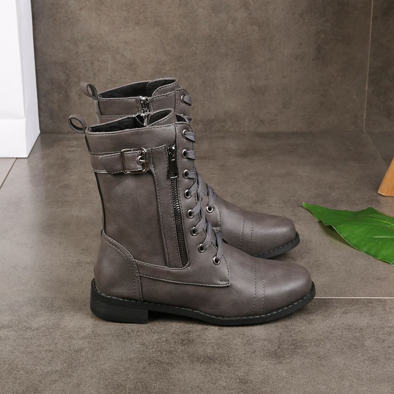 Eugenie | Orthopädische Lederstiefeletten