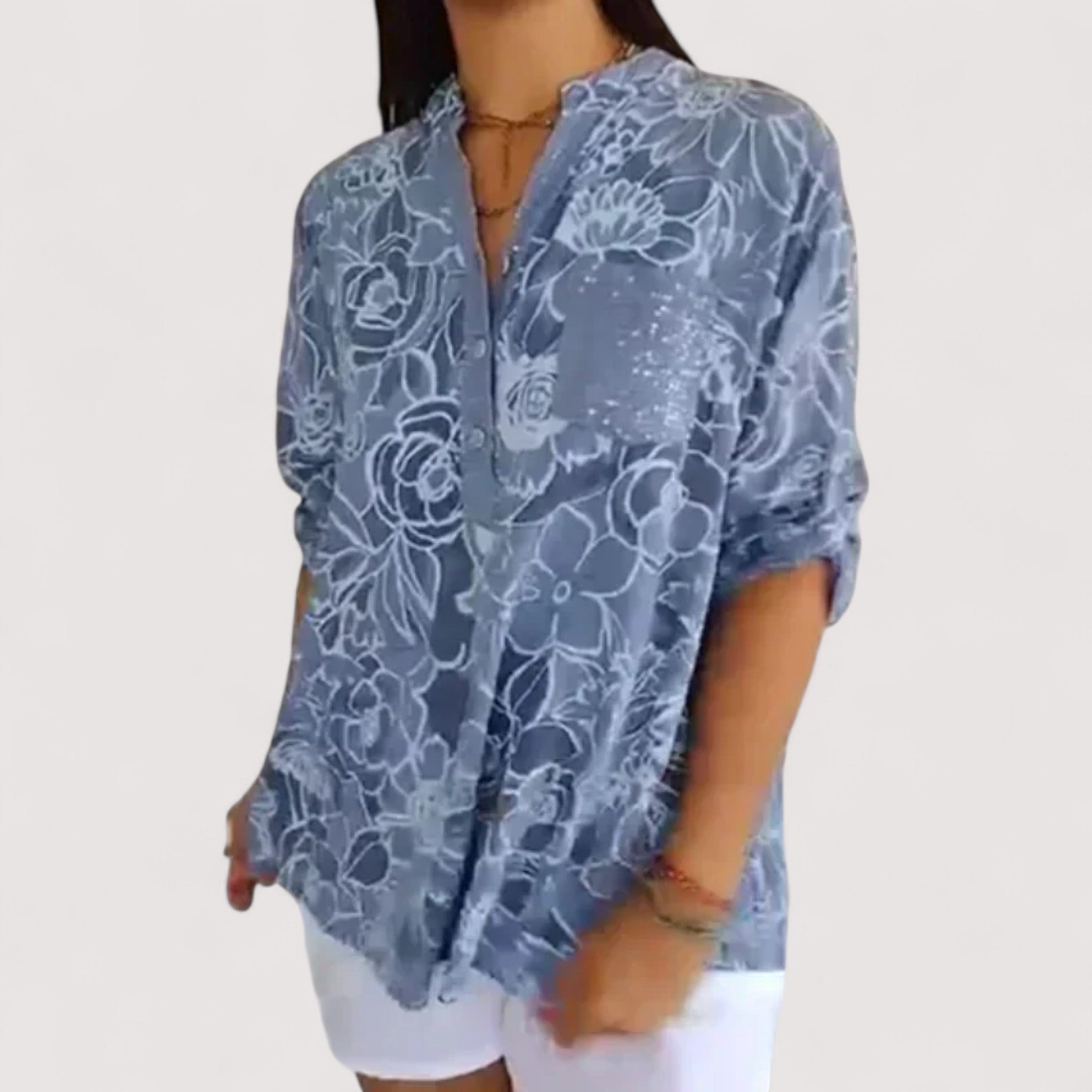 Tumascha Damen Bluse – Mit Blumenmuster, Leicht & Bequem