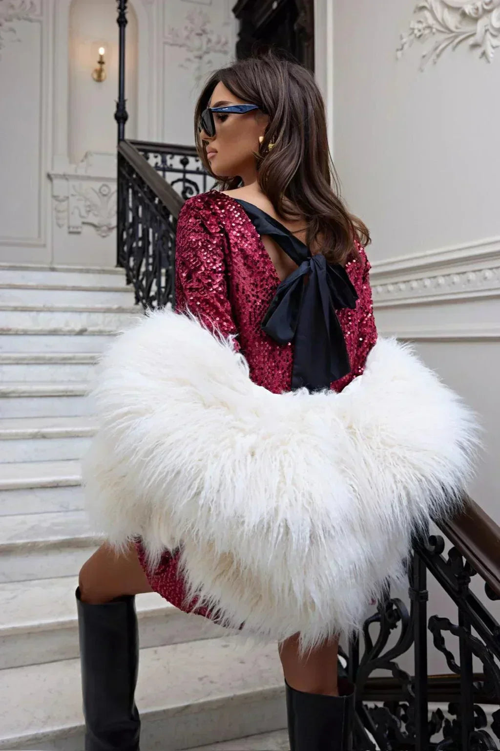 Permur Damen Kleid