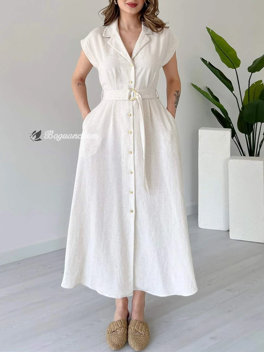 Mirena | Kleid mit Ringgürtel
