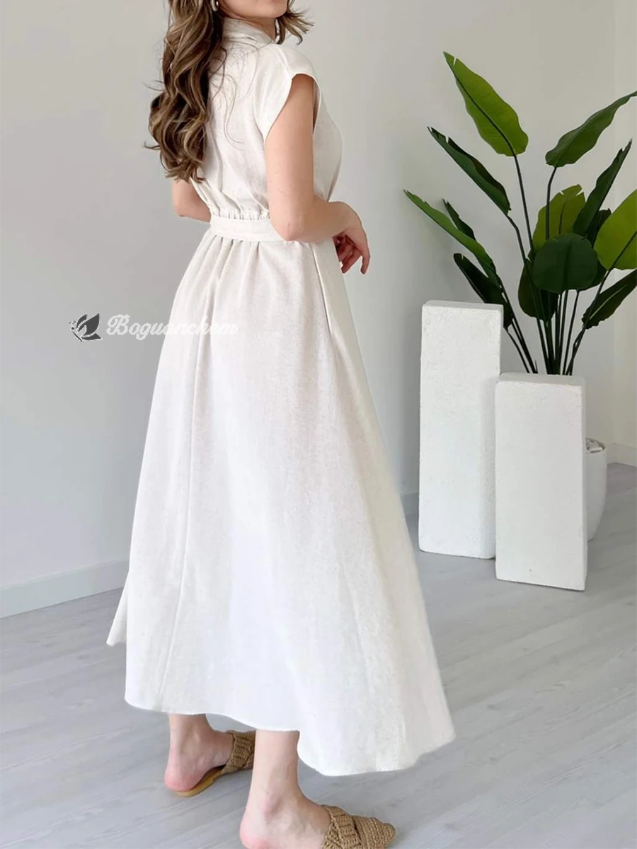 Mirena | Kleid mit Ringgürtel